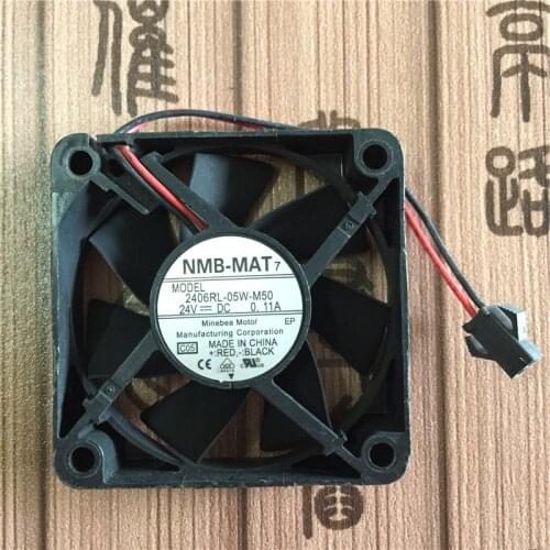 New original 2406RL-05W-M50 6015 24V 0.11A frequency conversion fan