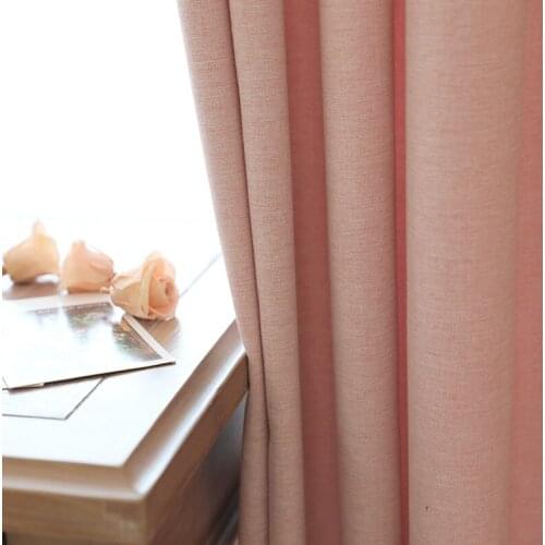 Chicity Home Decor Blakcout Curtains For Living room Soft Solid curtain for bedroom Plain curtain for kitchen Window Customized