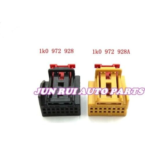 16 Pin/Way Automatic Air Conditioning Panel Plug Door lift Connector For Audi Volkswagen 1K0972928/A