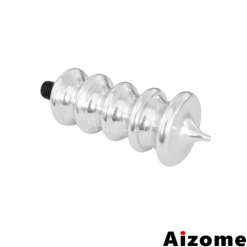 1x Motorcycle Silver Shifter Toe Peg Heel Peg Foot Peg Custom Aluminum Shift Pegs For Harley Sportster Softail Dyna Cafe Racer