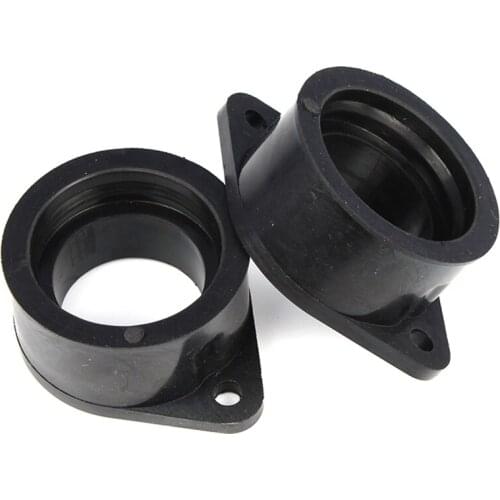 2pcs/Set Motorcycle Carburetor Joint Insulator Intake Boot For Kawasaki KZ440 1980 1981 1982 1983 16065-1027