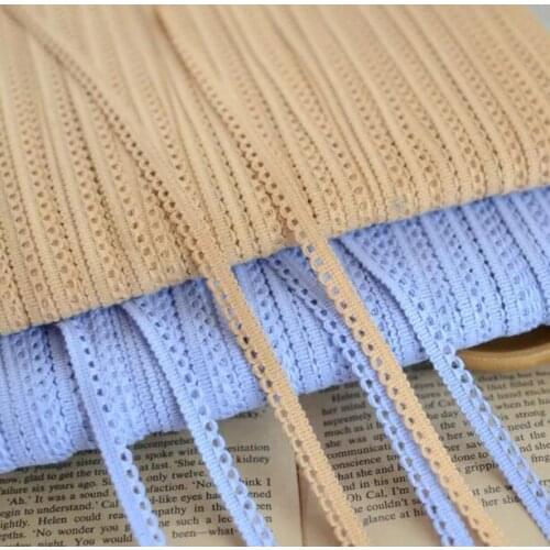 6 Meters Home DIY Sewing Wedding Crafts Lace Cotton Crochet Scallop Lace Embroidered Trim Clothing Decorative Lace Ribbon