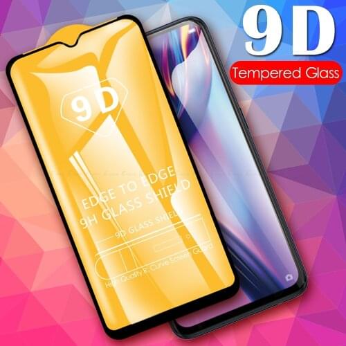 9D Full Cover Tempered Glass For OPPO A1k A12e A11x A12 A11 2019 A15 A15s Screen Protector Protective Film Glass