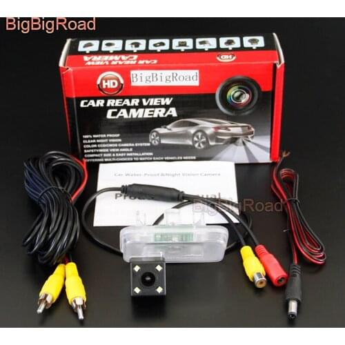 BigBigRoad For Toyota Land Cruiser LC200 2019 2020 Car Rear View Backup Parking CCD Camera Waterproof Night Vision