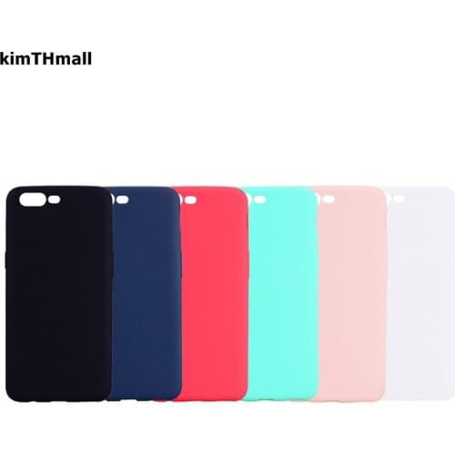 Case For One Plus 5 case coque TPU Candy jelly Soft Back Cover Ultra Thin For OnePlus 5 phone case For OnePlus 5 funda kimTHmall