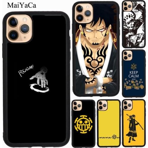 MaiYaCa Trafalgar Law One Piece Case For iPhone XR X XS Max SE 2020 6S 8 7 Plus 12 mini 11 Pro Max Coque
