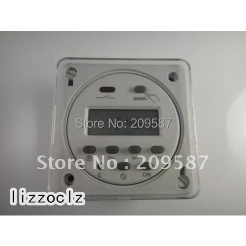 Rainproof AC 110V Digital Programmable Timer switch Relay With Weather Proof Box