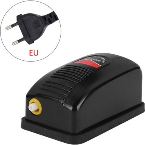 Energy Efficient Aquarium Oxygen Fish Air Pump Mini Ultra Silent Aerator EU Plug