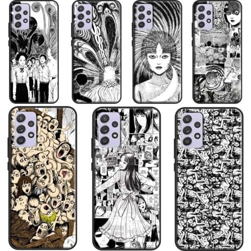 Junji Ito Tees Horror Fundas For Samsung A51 A71 A41 A31 A11 A21S A12 A32 A42 A52 A72 A02 A10 A20 S A50 A70 Case