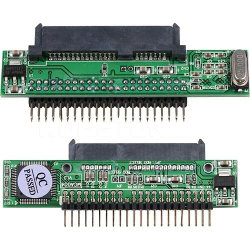 Kebidumei Sata to IDE 2.5 Sata Female to 2.5 inch IDE Male 40 pin port 1.5Gbs Support 100 HDD CD DVD Serial Adapter Converter