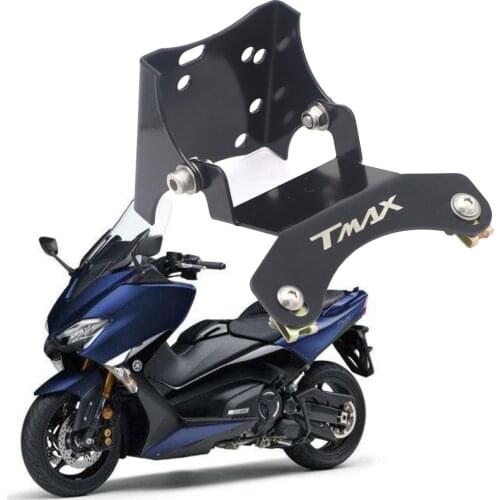 Windscren Bracket Mount Smartphone GPS Holder For YAMAHA TMAX 530 T-MAX 530 2017-2019