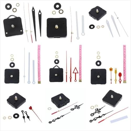 1 Set Silent Large Wall Clock Quartz Clock Movement Mechanism DIY Repair Parts+Hands Watch Wall Clock Movement