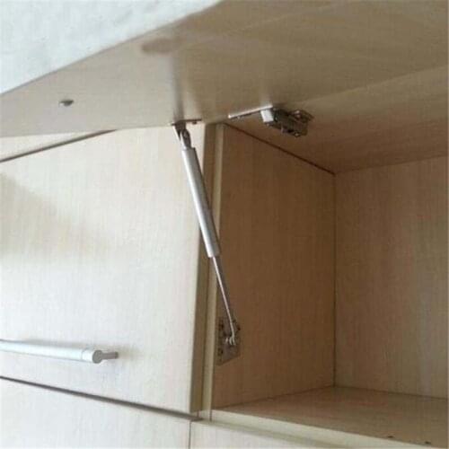 New Hydraulic Gas Strut Support Rod Shocks Durable Kitchen Door Cabinet Lid Stay Device Sealed Waterproof Support Rods