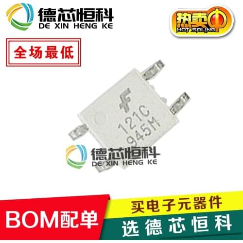 Fairchild FODM121C new original SMD SOP-4 transistor output optocoupler optocoupler 121C