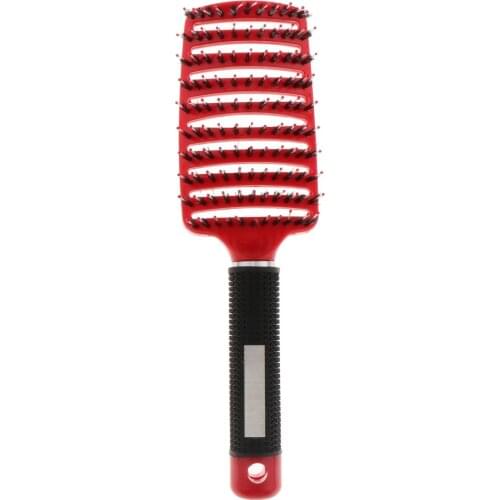 Salon Bristle Thick Wet Hair Styling Massage Vent Paddle Comb+Hair Dryer Diffuser Blower Cover Set