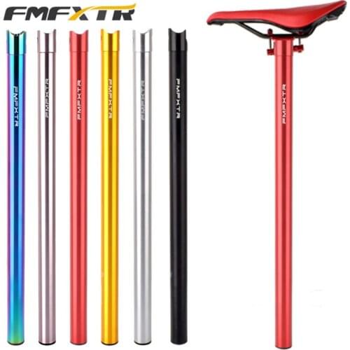 Aluminum Bike Seatpost Rainbow 600mm folding bike MTB Road Bike Seat Post 31.8mm/33.9mm