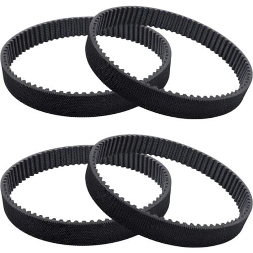 Geared Drive Belt Compatible with Dyson DC17 Vacuum Cleaner 10mm Replaces # 911710-01, 4 Pack