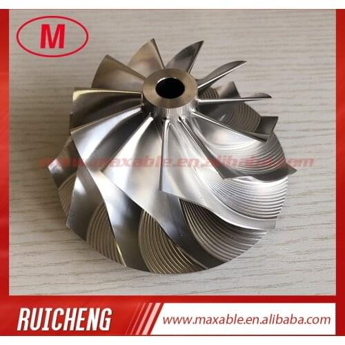 S400 171691 74.53/101.44mm 11+0 blades Turbo Billet/milling/aluminum 2618 compressor wheel