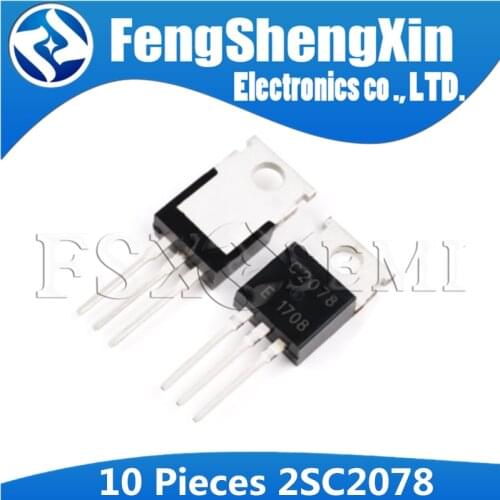 10pcs/lot 2SC2078 C2078 E Power Transistors TO-220