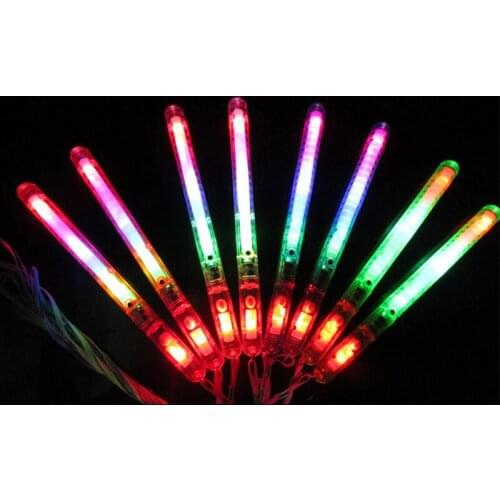 Glow Light Sticks Flashing For Neon Party LED Neon Party Class party Concert Wedding Celebration Festival Decoration Supplies