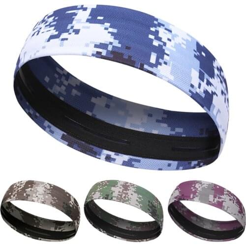 LOOGDEEL Cycling Quick-drying Headband Breathable Absorb Sweat Wick Moisture Skin-friendly Bandana Soft Sports Fitness Headwear