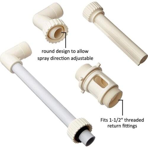 Pool Water Fountain Swimming Pool Sprinkle Accessories Waterfall Fountain For In-Ground Pool