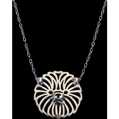 Gold Silver Color Affenpinscher Pendant Necklace Hunger Games Necklace Women Best Friend Choker