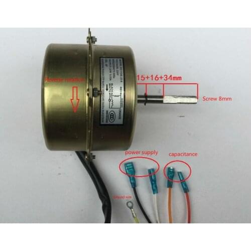 1.5P air conditioning outdoor fan motor air energy motor for Kelon air conditioning motor YDK-25-6