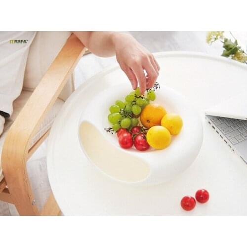 1PC New Plastic desktop garbage cleaning barrel creative fresh candy color small trash can Desk Organizer Dustbins LF 141