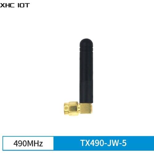 2pcs/lot 490MHz 2dBi SMA-J High Gain 2dBi 50ohm XHCIOT TX490-JW-5 Flexible Omnidirectional Aerial for Communication