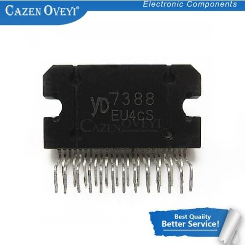 2pcs/lot TDA7388 CD7388CZ YD7388 7388 ZIP-25 AUTOMOBILE AMPLIFIER BLOCK CHIP IC NEW In Stock