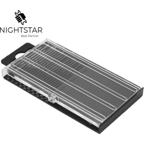 20Pcs Mini drill bit High Speed Steel HSS Micro Twist Drill Bit Set 0.3mm-1.6mm Model Craft With Case Repair Parts