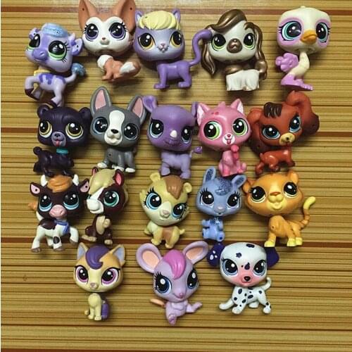 30pcs 3-5CM Unicorn Action Figures PVC Dolls Animals Pets Kitty Toy Anime Kids Christmas Gifts Toys for Children
