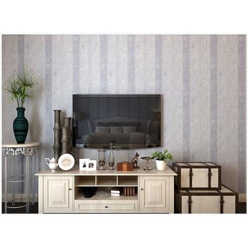 3D European Striped Non-woven Wallpapers Roll For Living Bedding Kids Room Vintage Wall Paper Wall Papel De Parede 10MX53CM