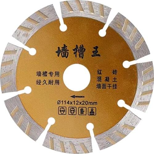Wall chaser diamond saw fashion diamond cutting disc for marble granite brick and tiles and glasses cutting at good quality