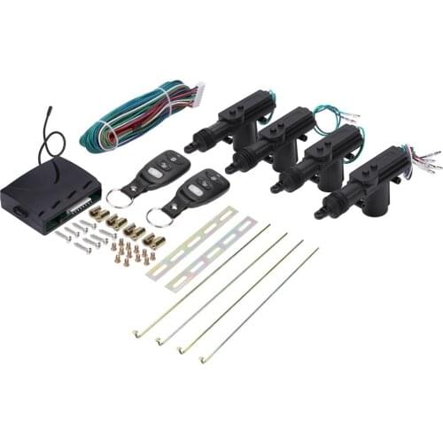 Car Remote Control 4 Door Power Central Lock System Auto Locking Security Keyless Entry Kit Fit For Most Of Vehicles