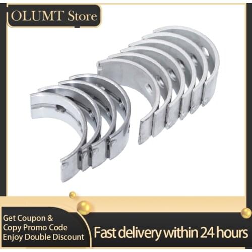 10Pcs Motorcycle Engine Parts Main Crankshaft Crank Shaft Bearing For KAWASAKI ZXR250 ZXR250R ZXR250RR ZR250 BALIUS 250