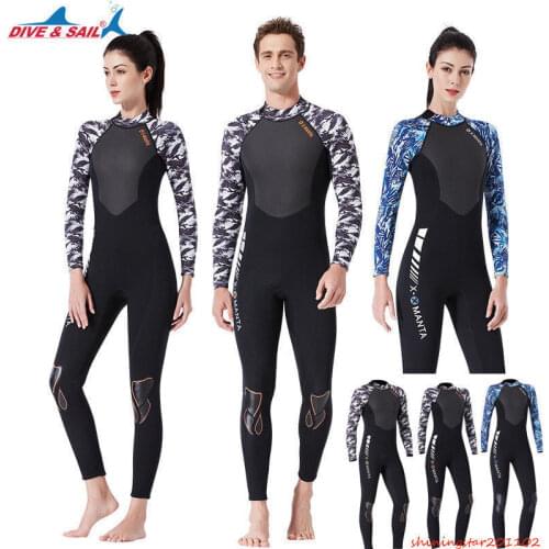 New 1.5mm Neoprene Wetsuit Women men High Elastic Shark Skin Diving Suit Scuba keep Warm Snorkeling Swimsuit Triathlon Swim Surf
