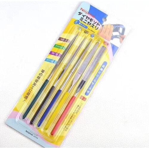 Watch repair tools diamond file five sets of wear watch accessories