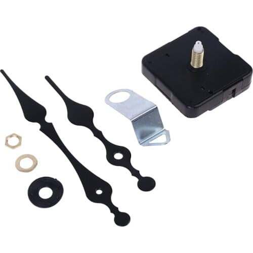 R2LD Silent Pendulum Type Quartz Clock Movement Mechanism with 3 Hands Motor DIY Replacement Repair Kit