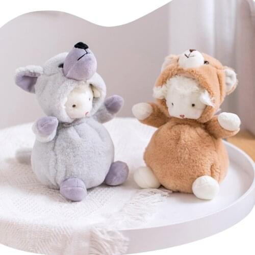 Cute Sheep Wool Plush Toy Cute Simulation Mockups Plush Toys Plush Dolls Kids Baby Toys Girls Gifts Children Toys