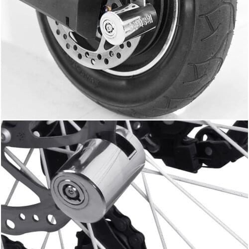 Mini Alarm Brake Disc Lock Bicycle Safety Bike Lock Security Anti-theft Lock Waterproof Motorbike Motorcycle Wheel