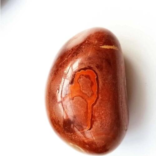 MOKAGY 115g-135g Natural Polished Crystal Ocean Jasper Agate Palms for Gift 1pc