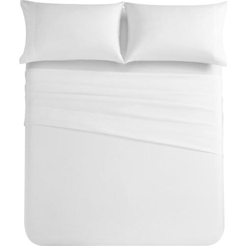 Multi Colors Bed Sheet Sets Soft Bed Sheets Twin/Full/Queen/King Size Bedroom 4pc Flat Sheet + Fitted Sheet + Pillow Case XF1026