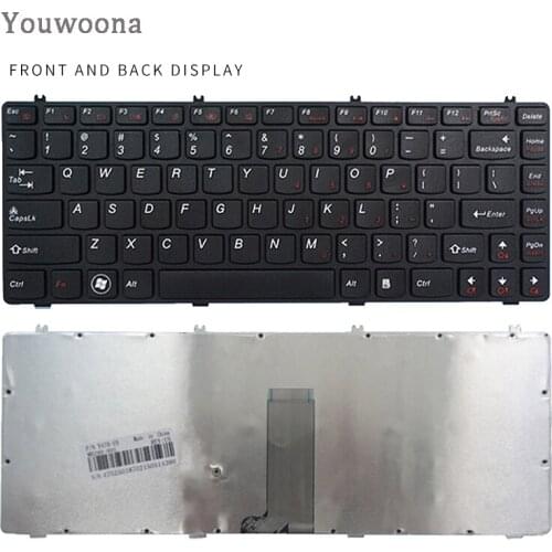 New Laptop Keyboard For Lenovo IdeaPad Y470 Y470N Y470P Y471 Y471A Y475 Y470A