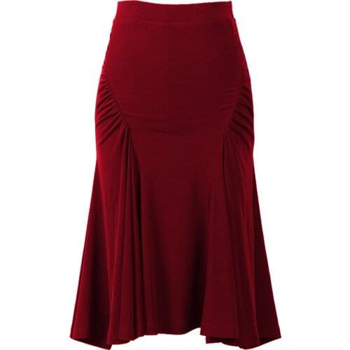 The new womens adult dance Latin Dance Skirt Adult square dance skirt skirt dress contains