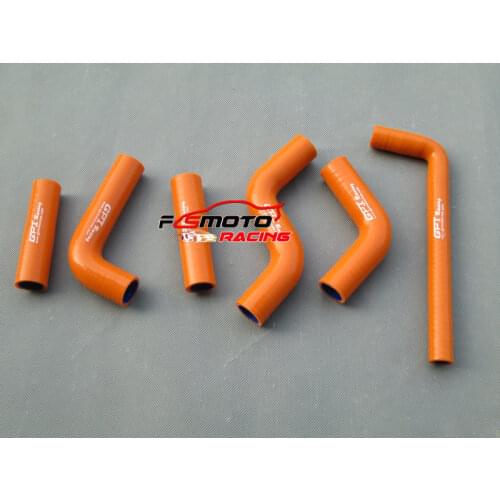 New Silicone Radiator Coolant Hose ORANGE 2002-2006 For KTM 400 EXC KTM 525 EXC 2005 2004 2003 02 03