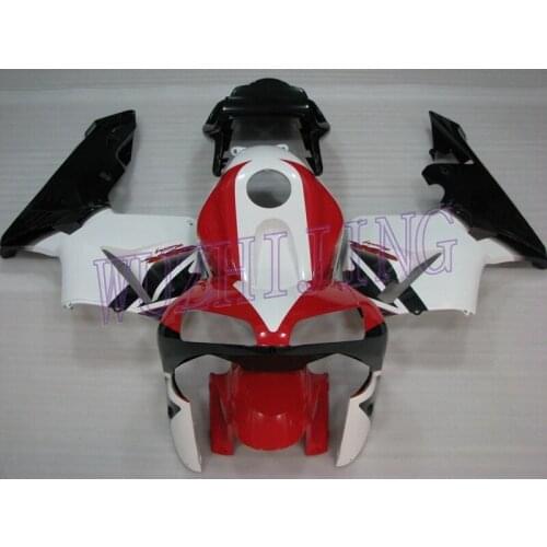 Plastic Fairings CBR 600RR 2004 Fairings CBR 600RR 2004 Red Black White Plastic Fairings CBR 600 RR 2003 - 2004