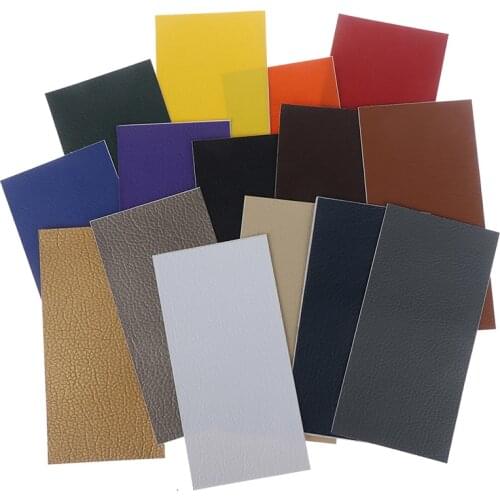20cm*10cm 10 colors No Ironing Self Adhesive Stick on Sofa clothing Repairing Leather PU Fabric big stickr Patches