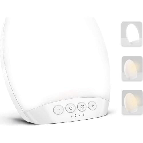 SMY Lighting Unique Design UV-Free 10000 Lux LED Therapy Light, Bright White/Natural/Warm Lights, Adjustable Brightness Levels
